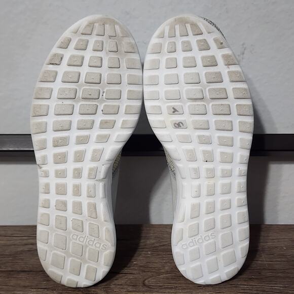 Adidas Cloudfoam Lite Racer Women's Slip-On Shoes Sneakers Size 7 Gray - Picture 6 of 9